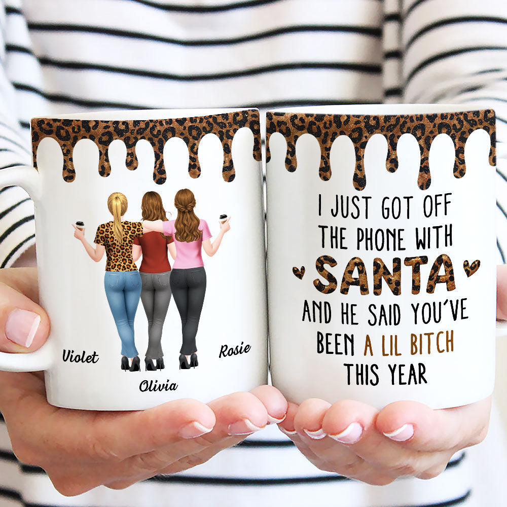 A Lil B tch This Year - Personalized Custom Coffee Mug
