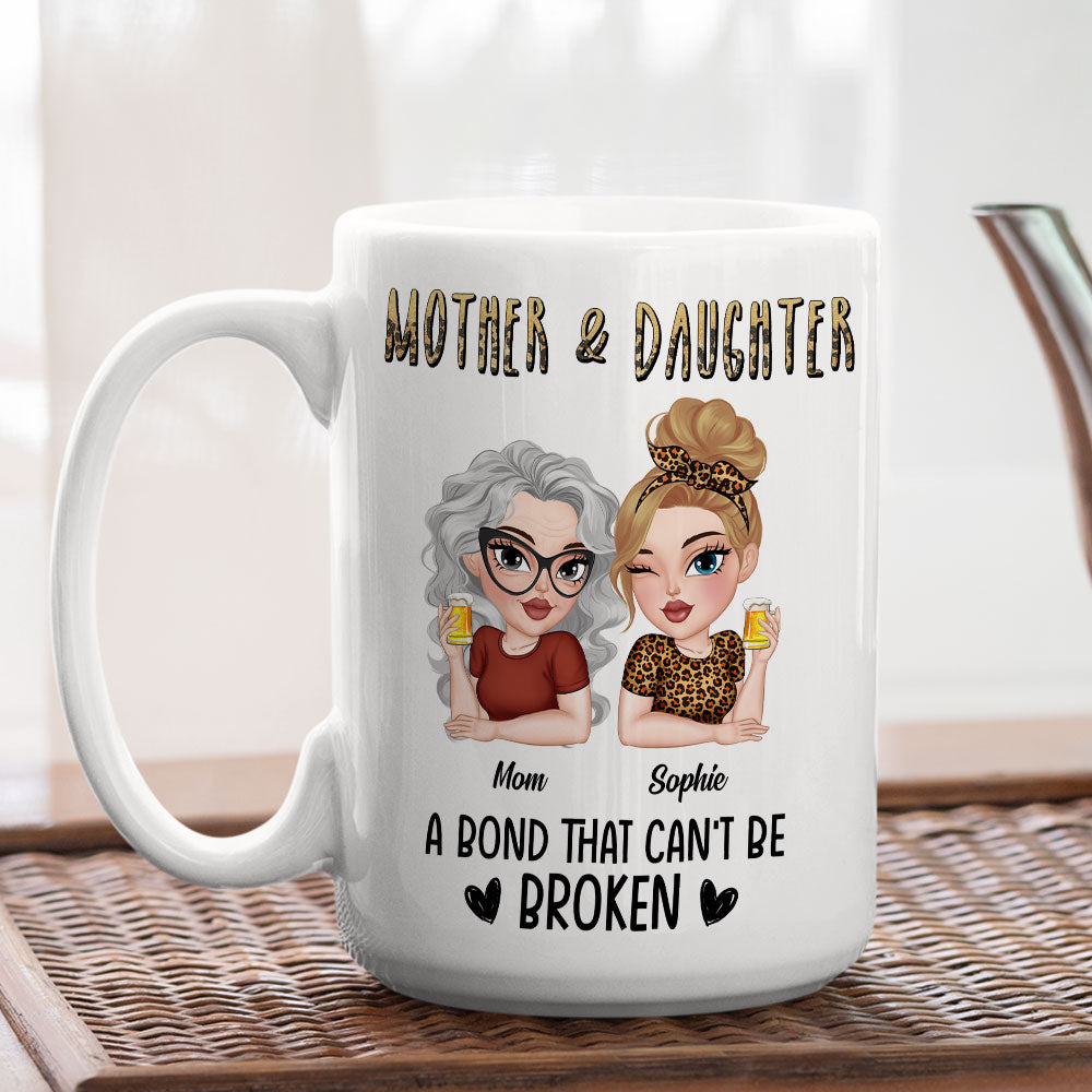 A Bond That Can't Be Broken - Personalized Custom Coffee Mug