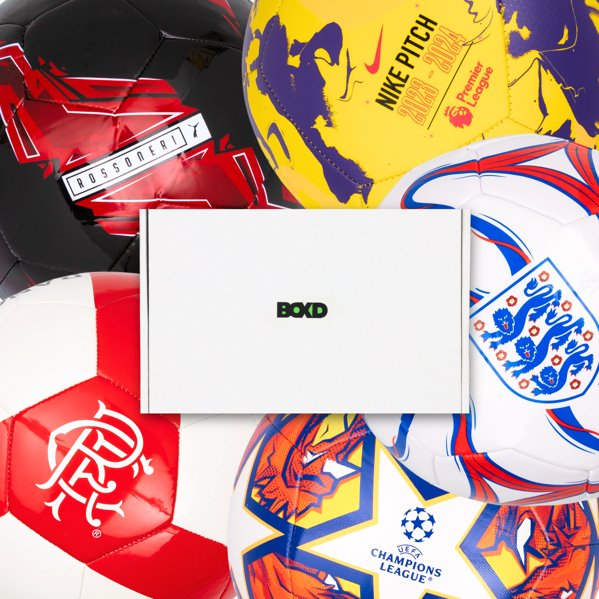 Men's Football Shirt & Ball Bundle Mystery Box