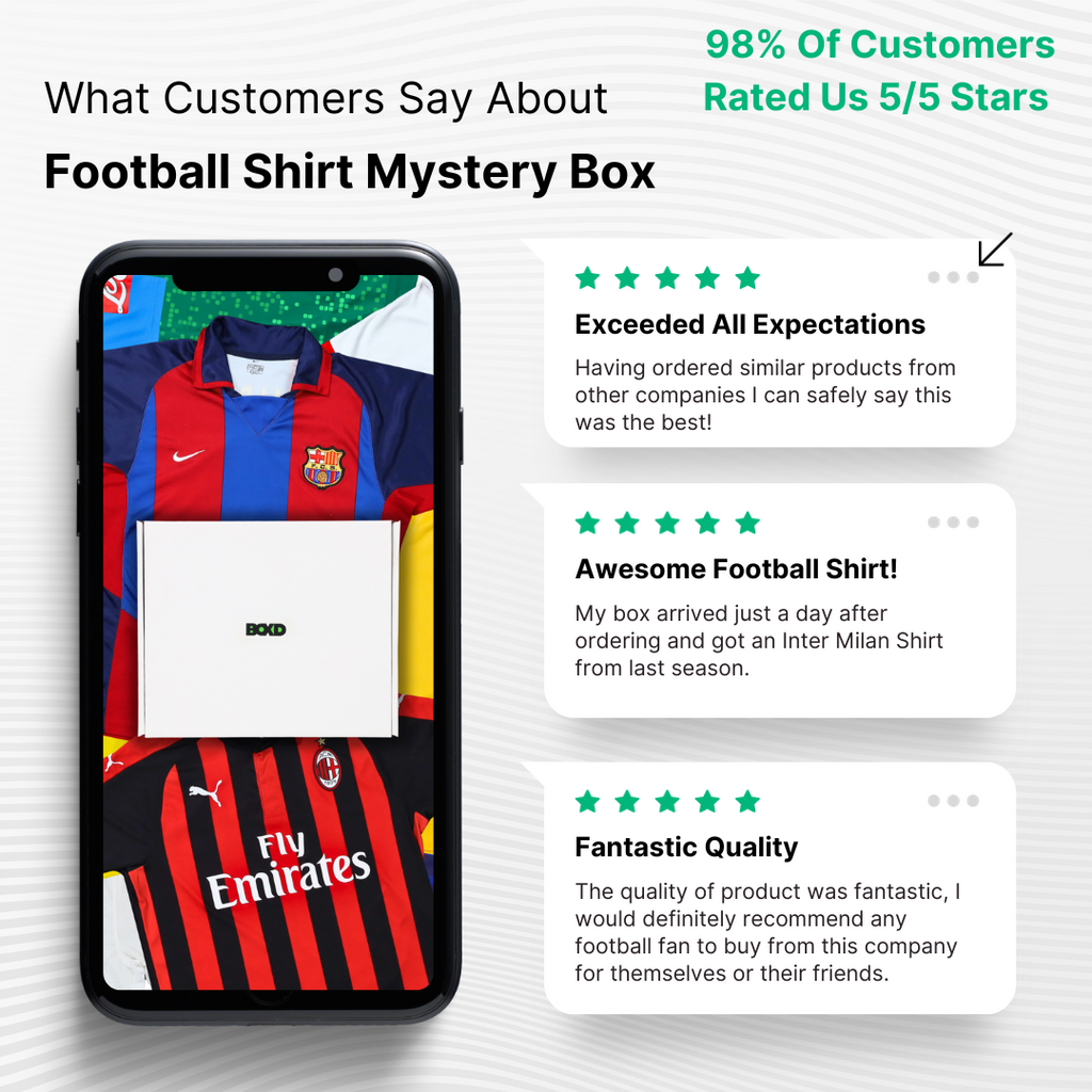 Women's Football Shirt Mystery Box