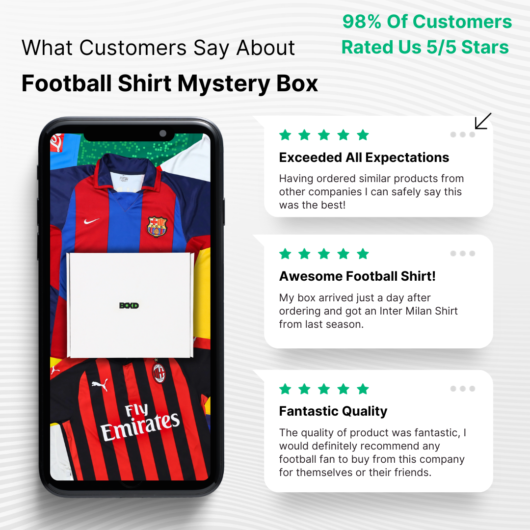 Women's Football Shirt Mystery Box
