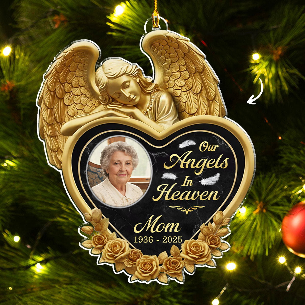Angels In Heaven - Personalized Custom Acrylic Ornament