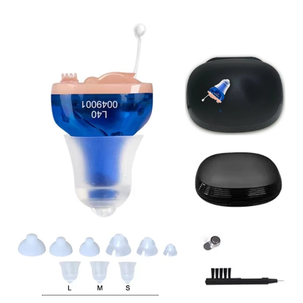 Invisible Button Battery Hearing Aids with Clear Sound