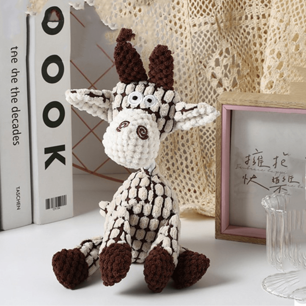 Dog Toy Plush Chew Set for Aggressive Play