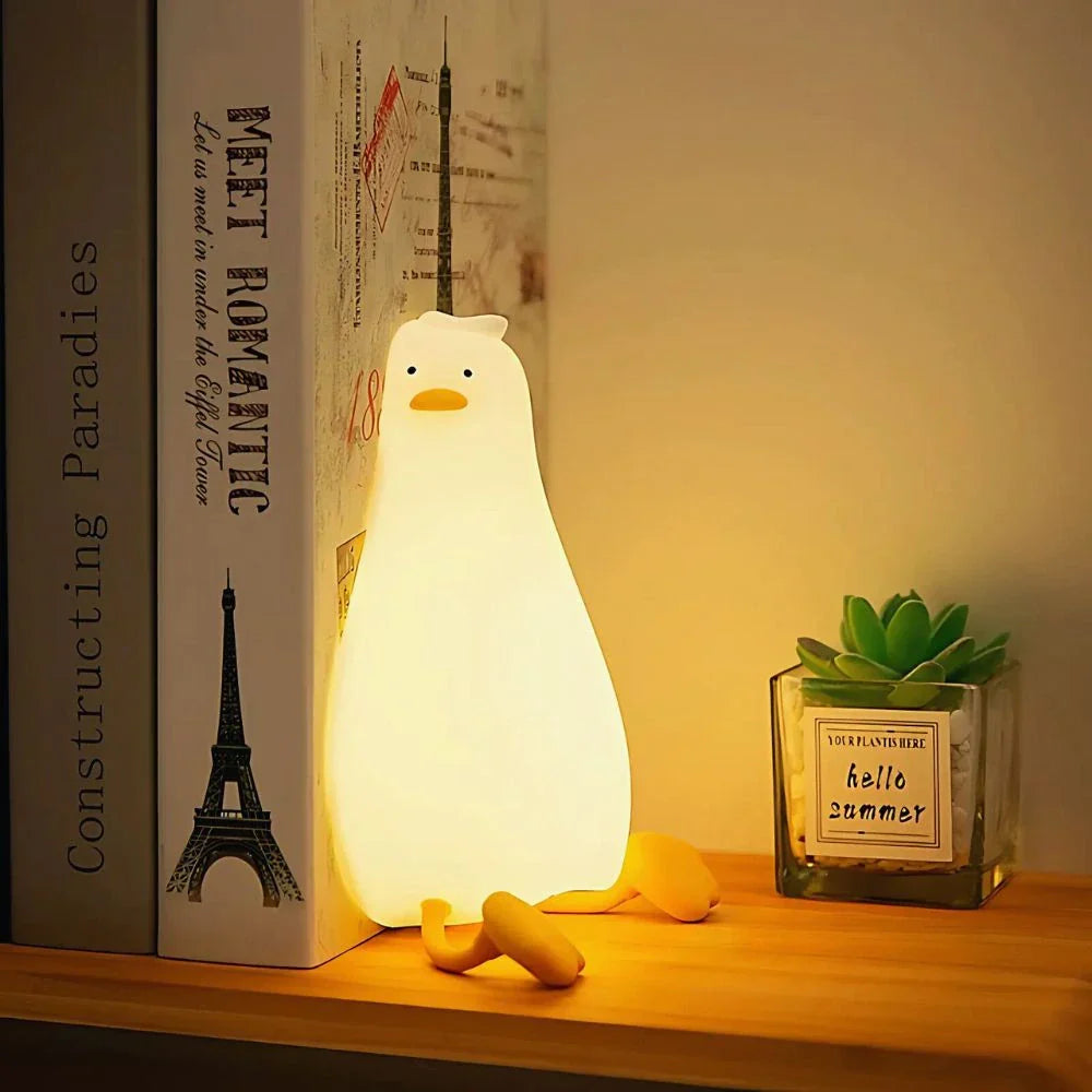 Night Light Silicone Animal Bedside Lamp