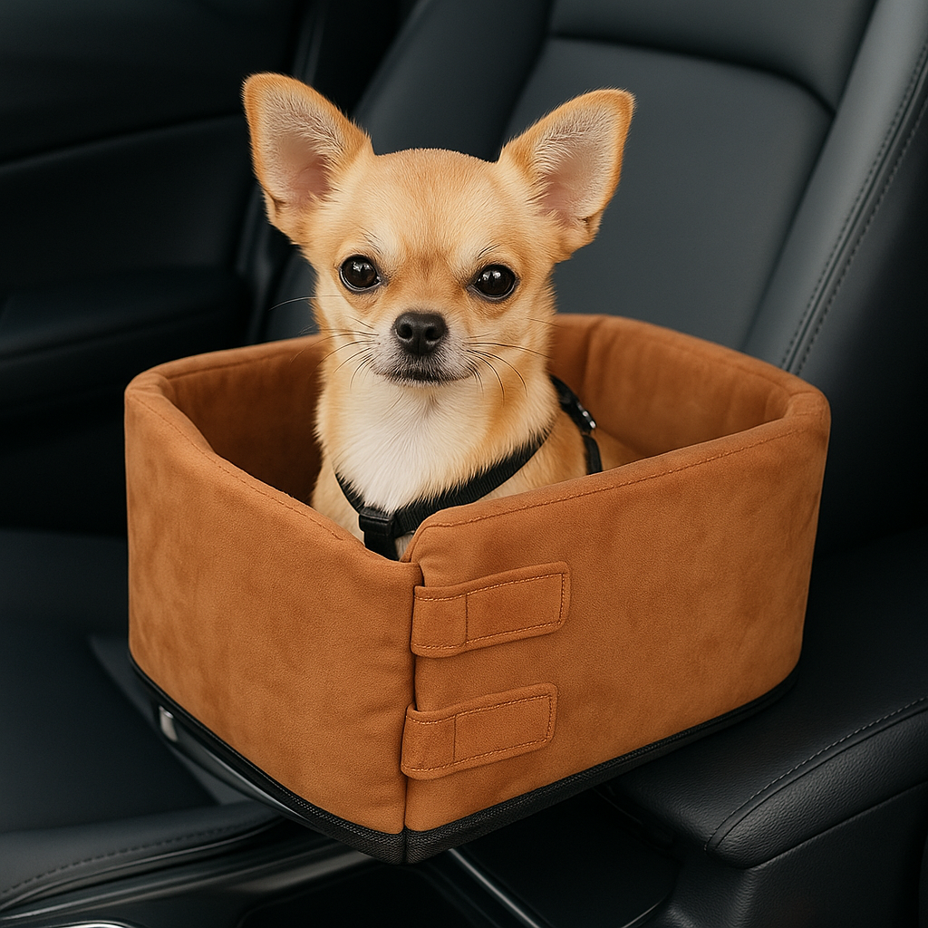 Pet Travel Car Seat with Soft Padding