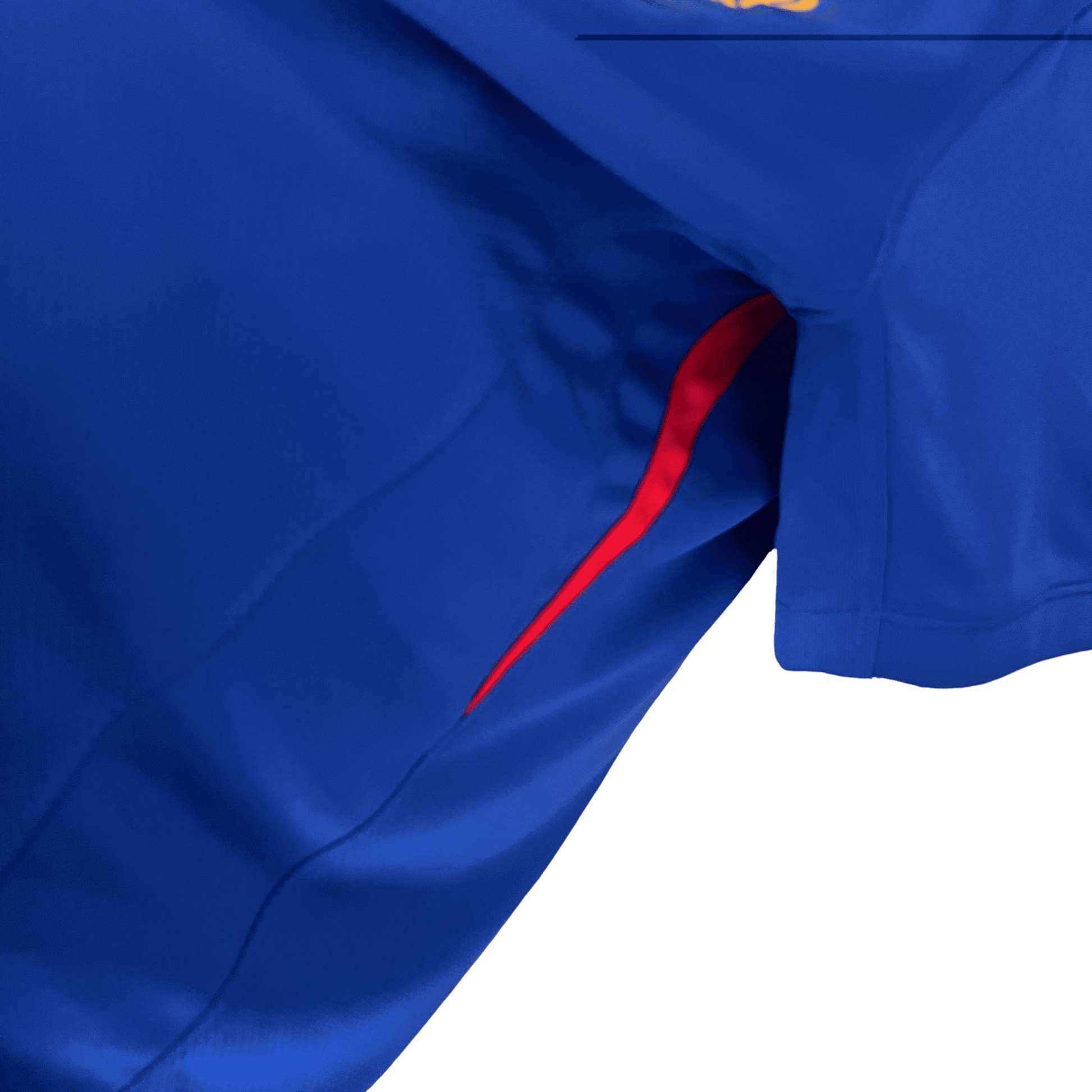 France EURO 2024 Home Kit – Stylish Red and Blue Sleeve Accents