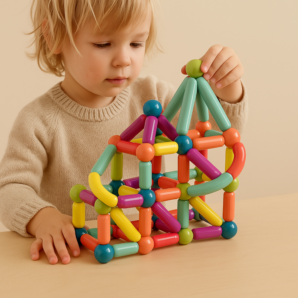 Magnetic Toys Colourful Building Blocks Set
