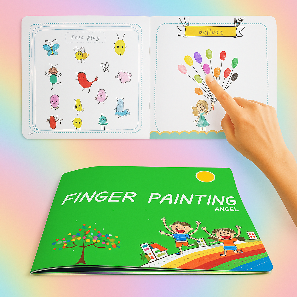 Kids Washable Paint Set with Bright Colours