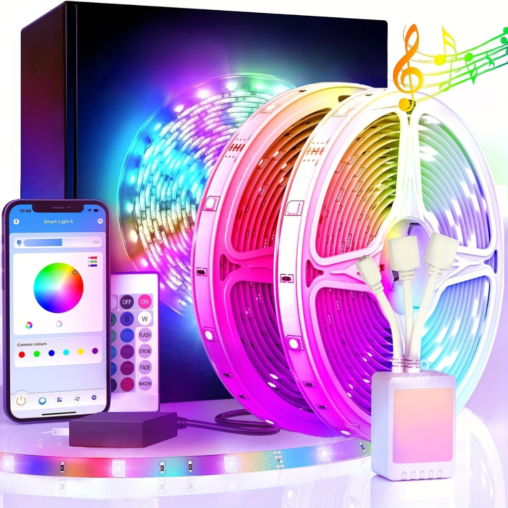 LED Strip Lights Colour Changing Home Lighting