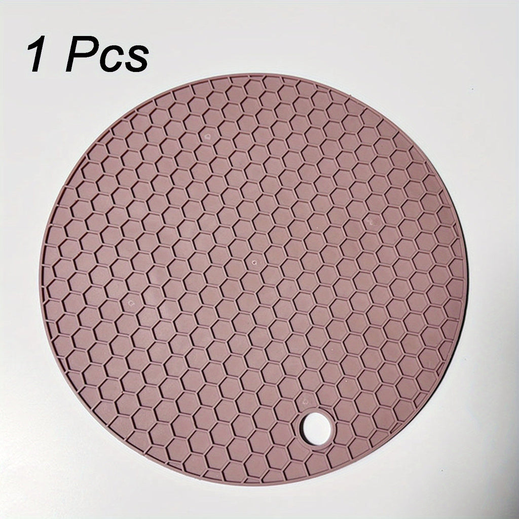 Silicone Heat Resistant Trivet Mat Round