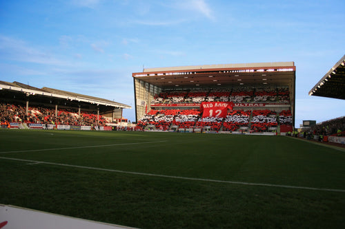 Aberdeen FC - Pittodrie Stadium Stand with Mural Full Wall Mural