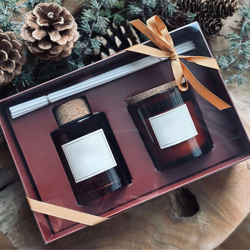 Scented Candle and Reed Diffuser Gift Set