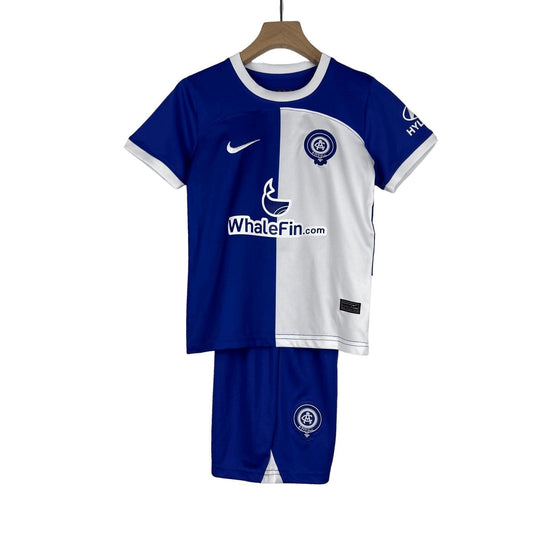 23/24 Atlético Madrid away kit for kids
