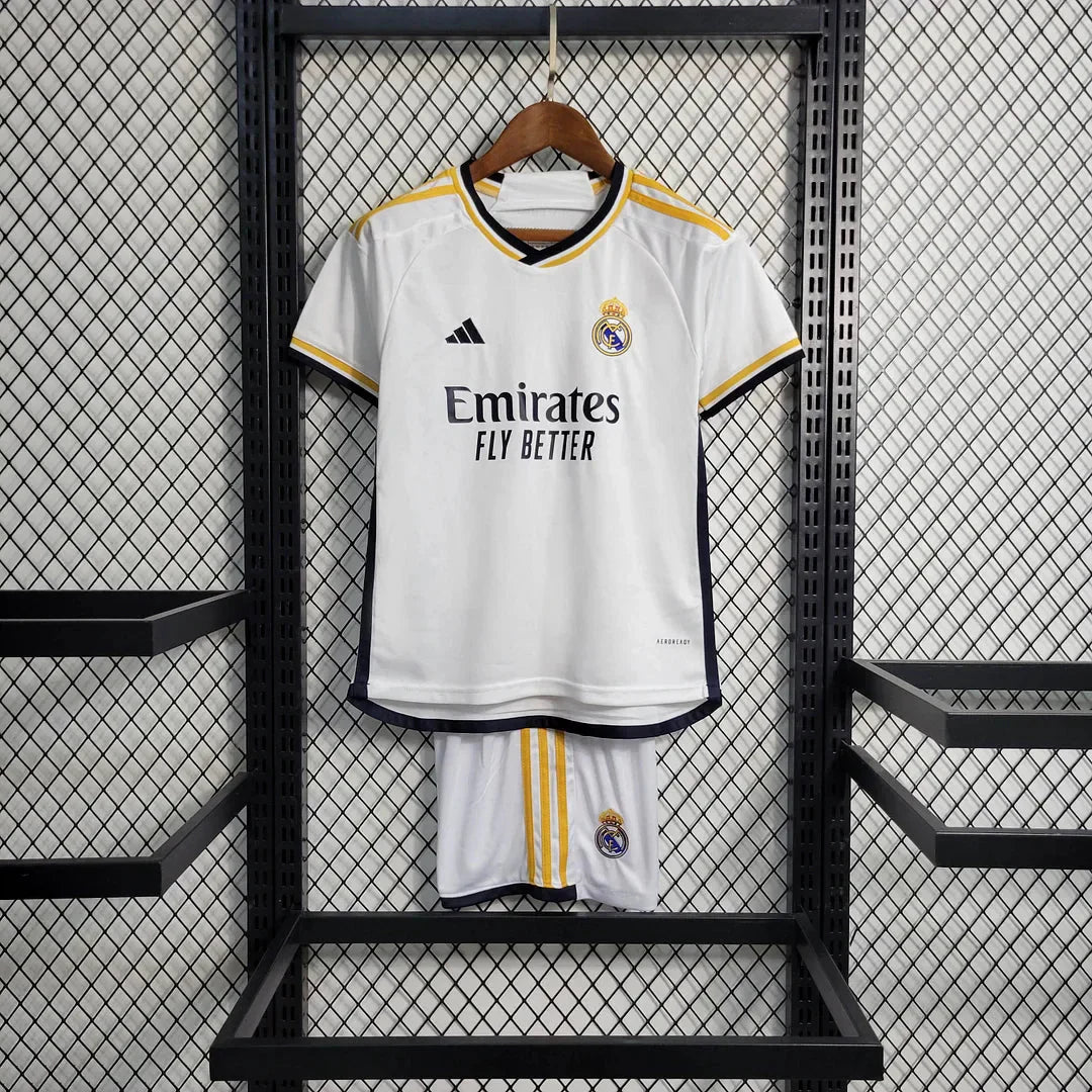 23/24 Real Madrid youth jersey and shorts set