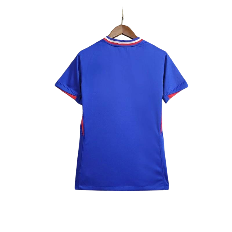 France EURO 2024 Women’s Home Kit – Featuring French Crest and Player Number