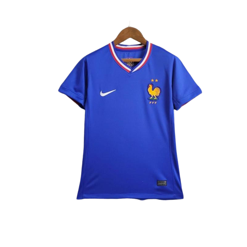 France EURO 2024 Home Women’s Kit – Official Fan Version with Blue Design