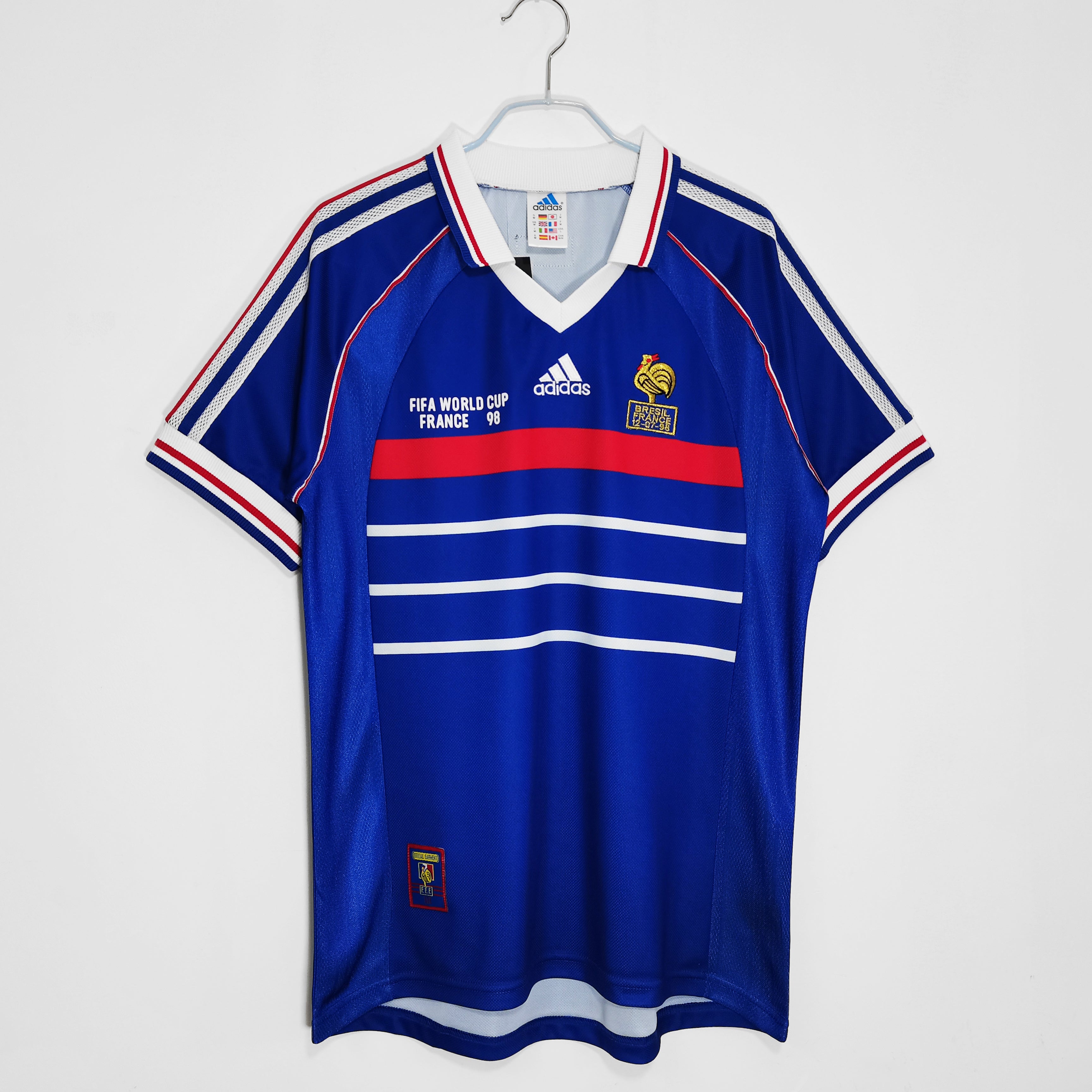 France 1998 Jersey – Retro World Cup Kit with Classic Blue Design