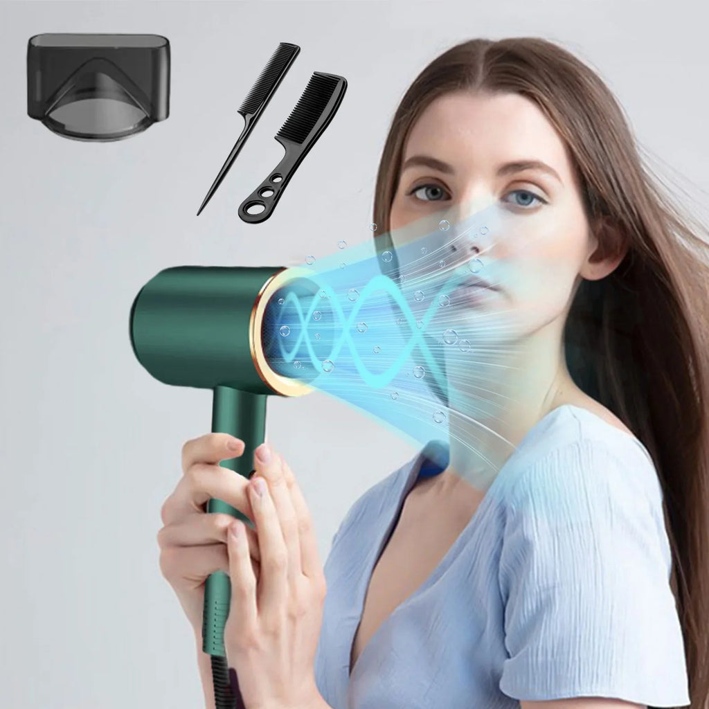 Hair Dryer Brush | High-Speed Quiet Styler for Home