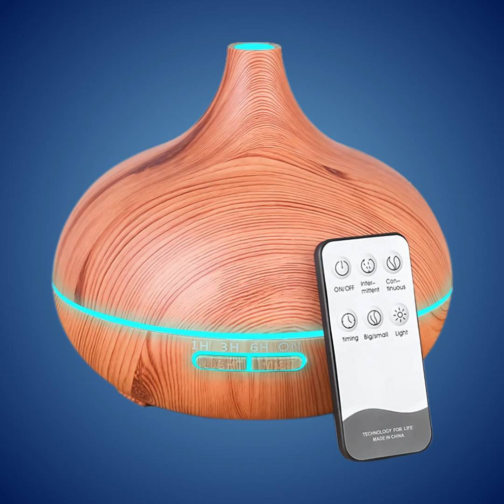 Aroma Diffuser Wood Grain Humidifier for Home