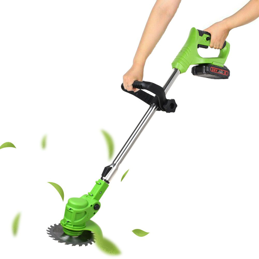 Cordless Grass Trimmer with Adjustable Handle