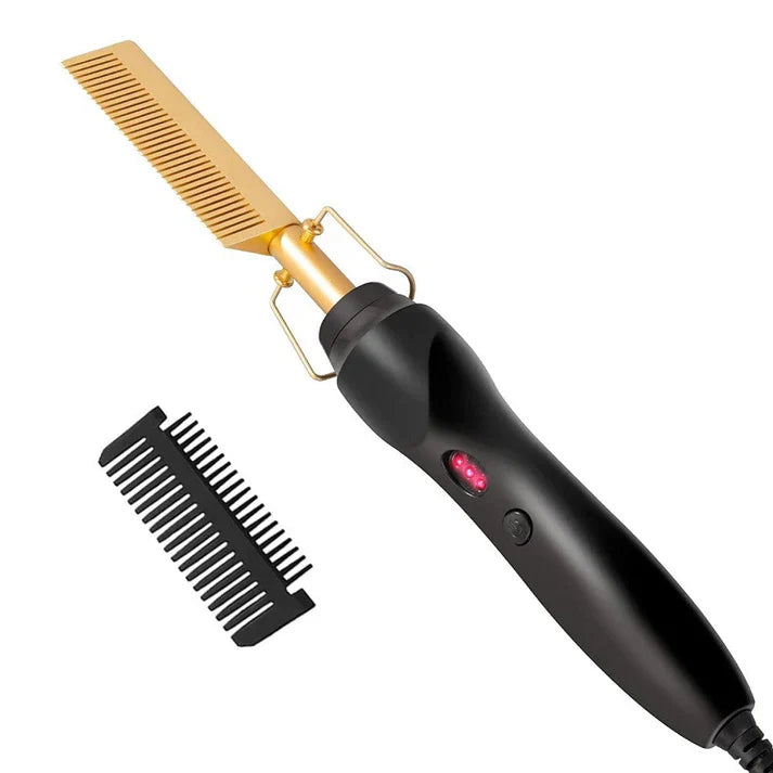Hair Straightening Hot Comb for Beard & Styling