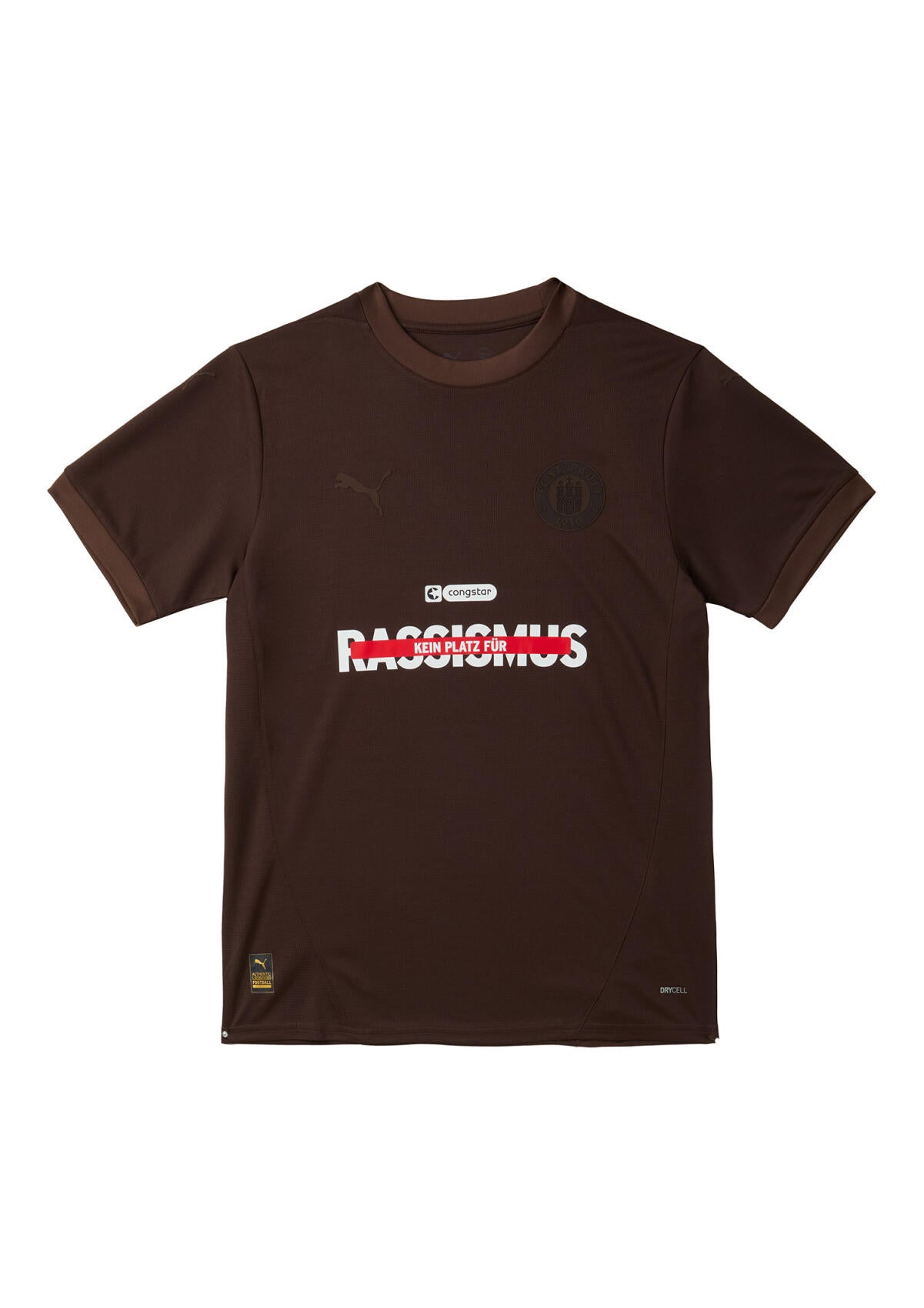 St. Pauli 2025 special edition jersey with subtle club details and Puma logo