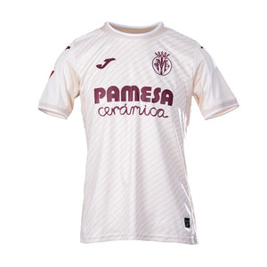 Villarreal CF 2025/26 Away Jersey – Cream Edition by Joma
