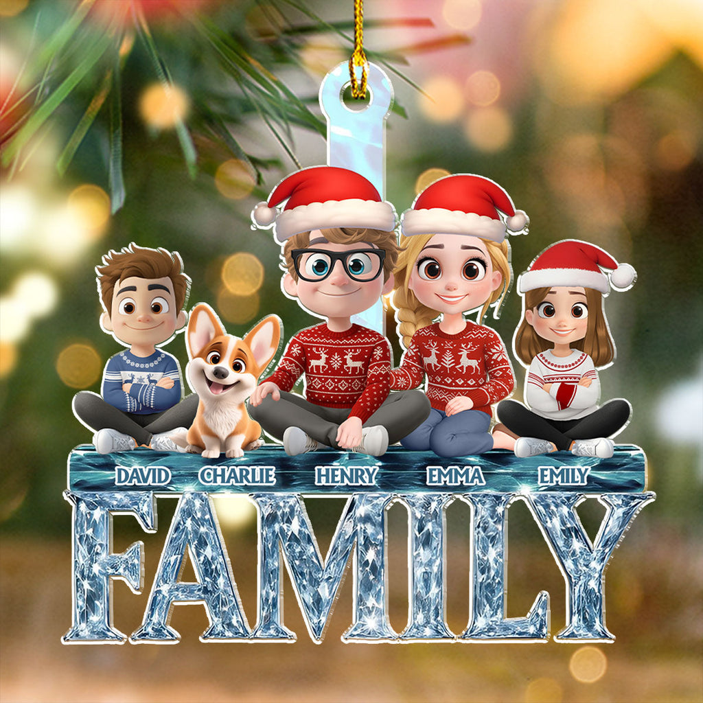 A Year To Remember - Personalized Custom Acrylic Ornament