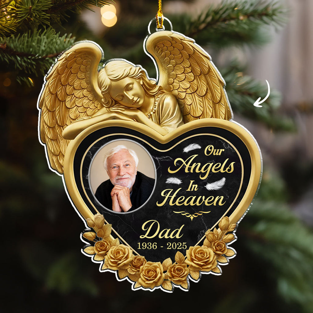 Angels In Heaven - Personalized Custom Acrylic Ornament