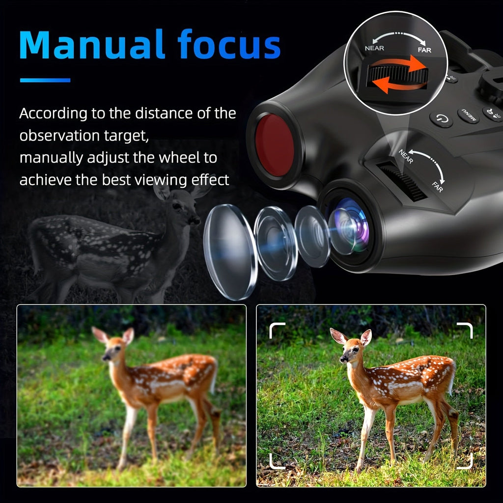 Night Vision Hunting Gear Binocular Headset