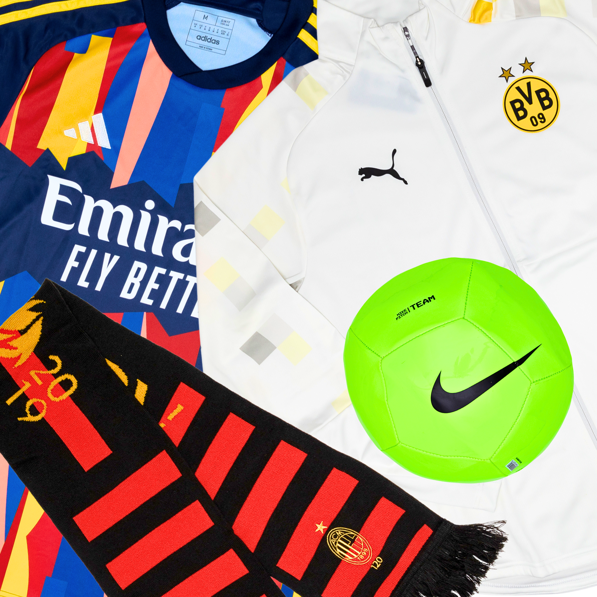 Kid's Ultimate Mystery Football Box (5 Items)