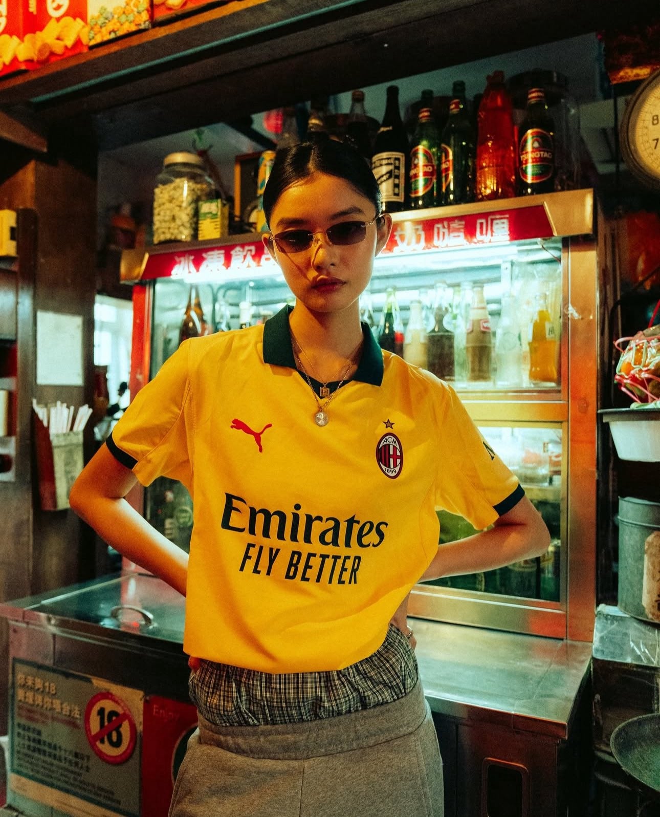 AC Milan 25/26 Third Jersey by Puma – Sunny Yellow