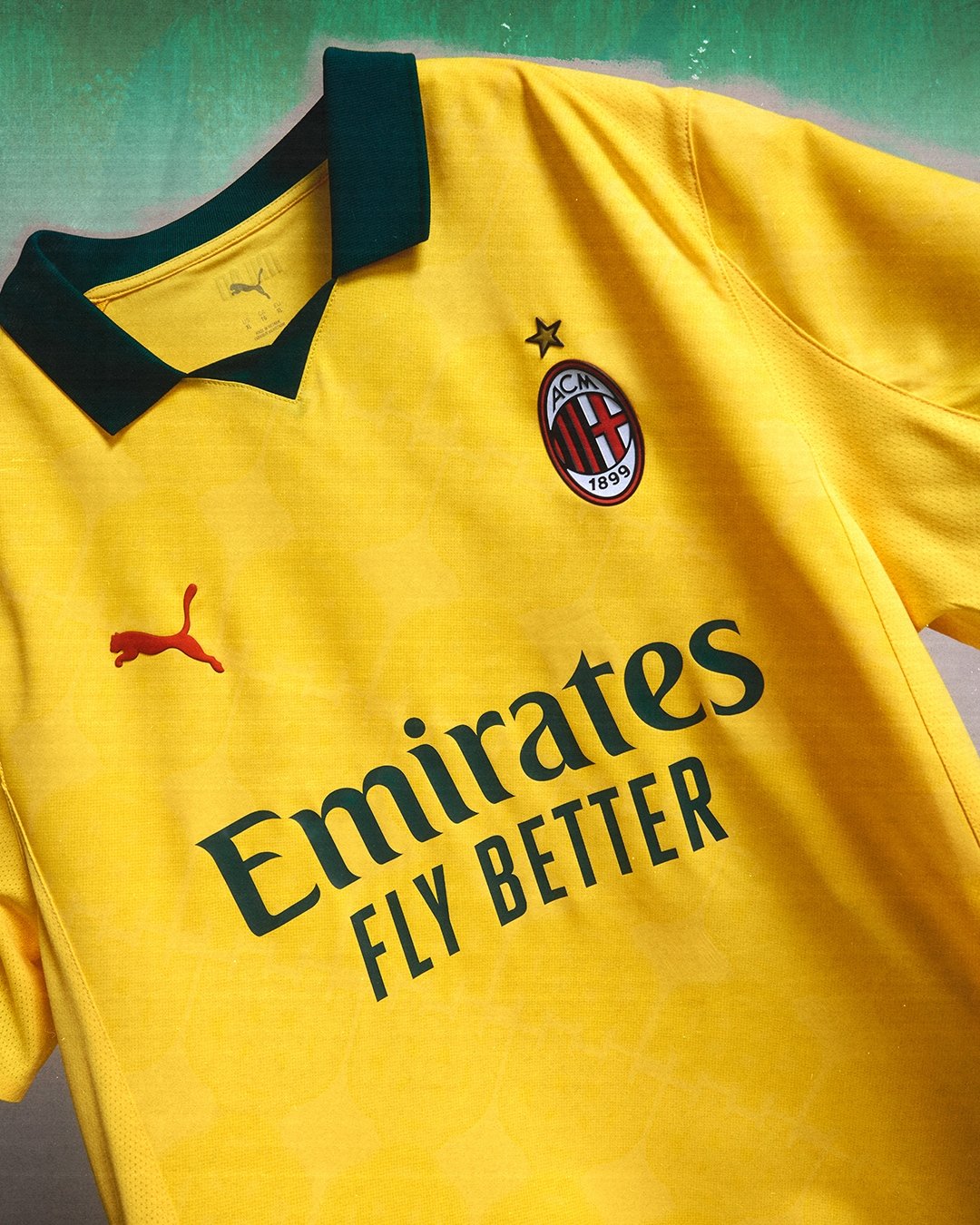 AC Milan 25/26 Third Jersey by Puma – Sunny Yellow
