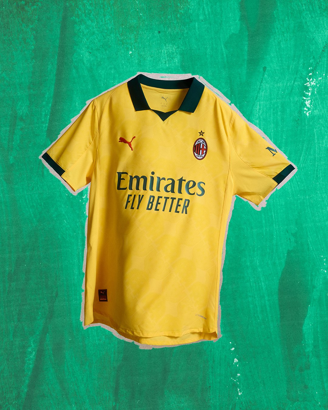 AC Milan 25/26 Third Jersey by Puma – Sunny Yellow