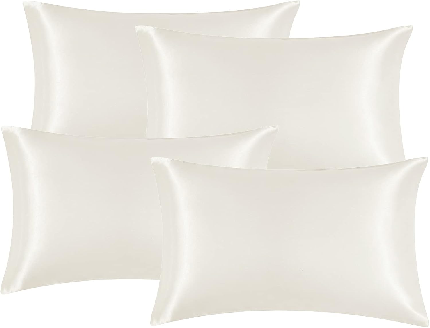 Satin Pillowcases Silky Soft Skin-Friendly Set