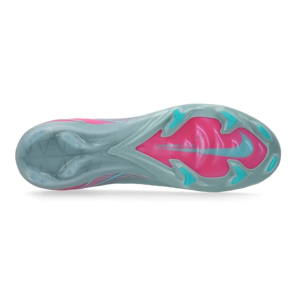 Nike Zoom Mercurial Vapor 16 Elite FG Soccer Cleats (Ocean Cube/Pink Blast)