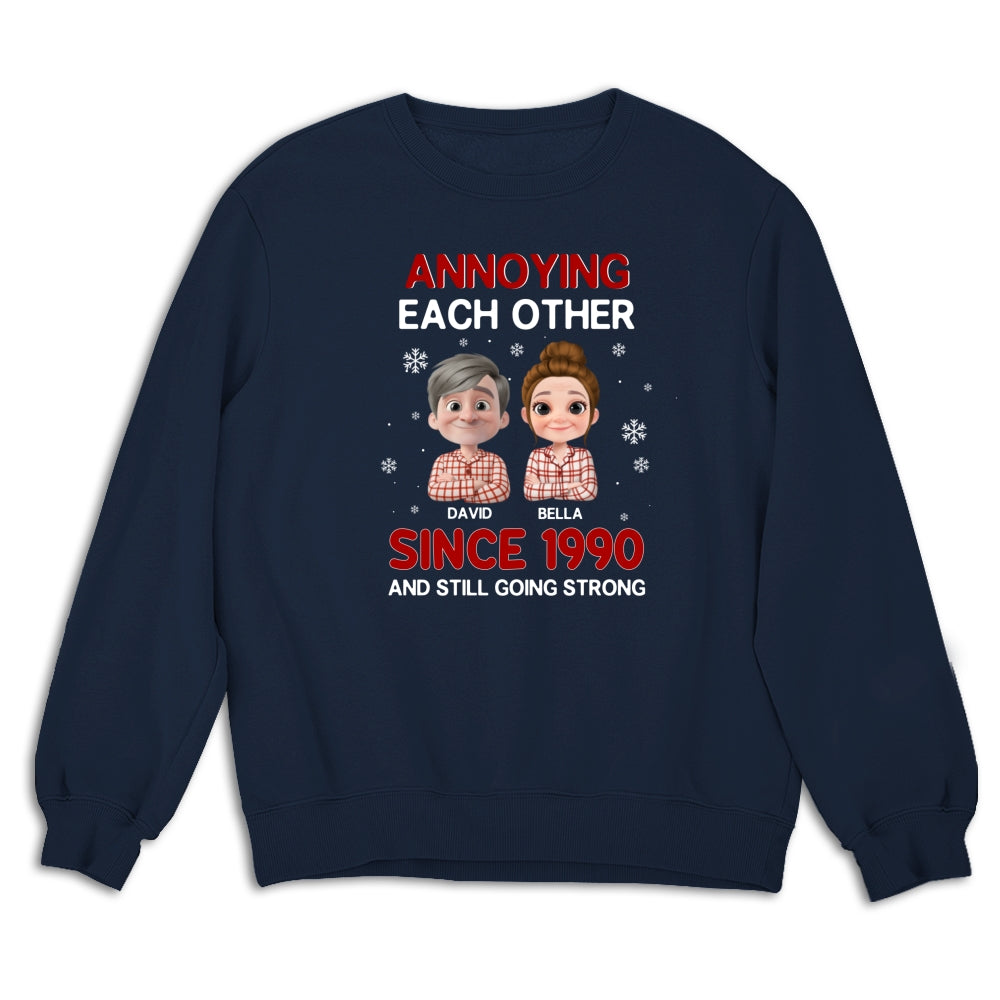 Annoying Each Other Christmas - Personalized Custom Shirt