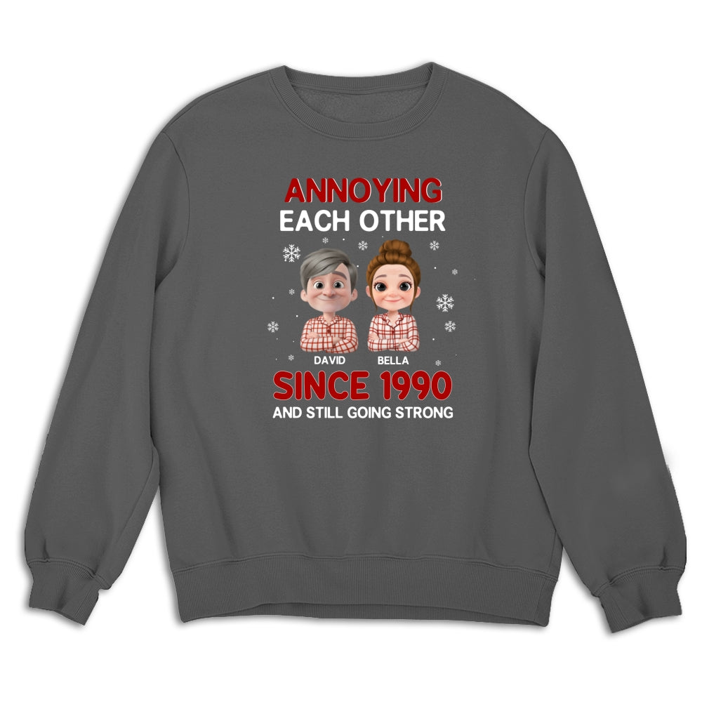 Annoying Each Other Christmas - Personalized Custom Shirt