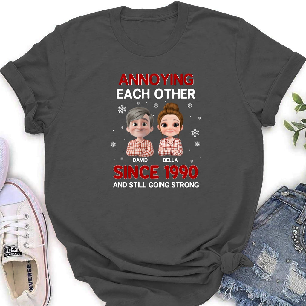 Annoying Each Other Christmas - Personalized Custom Shirt