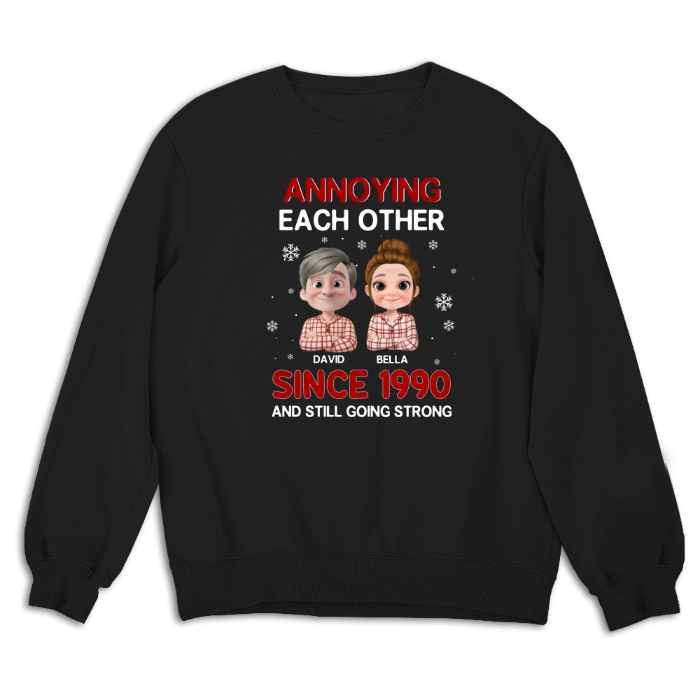 Annoying Each Other Christmas - Personalized Custom Shirt