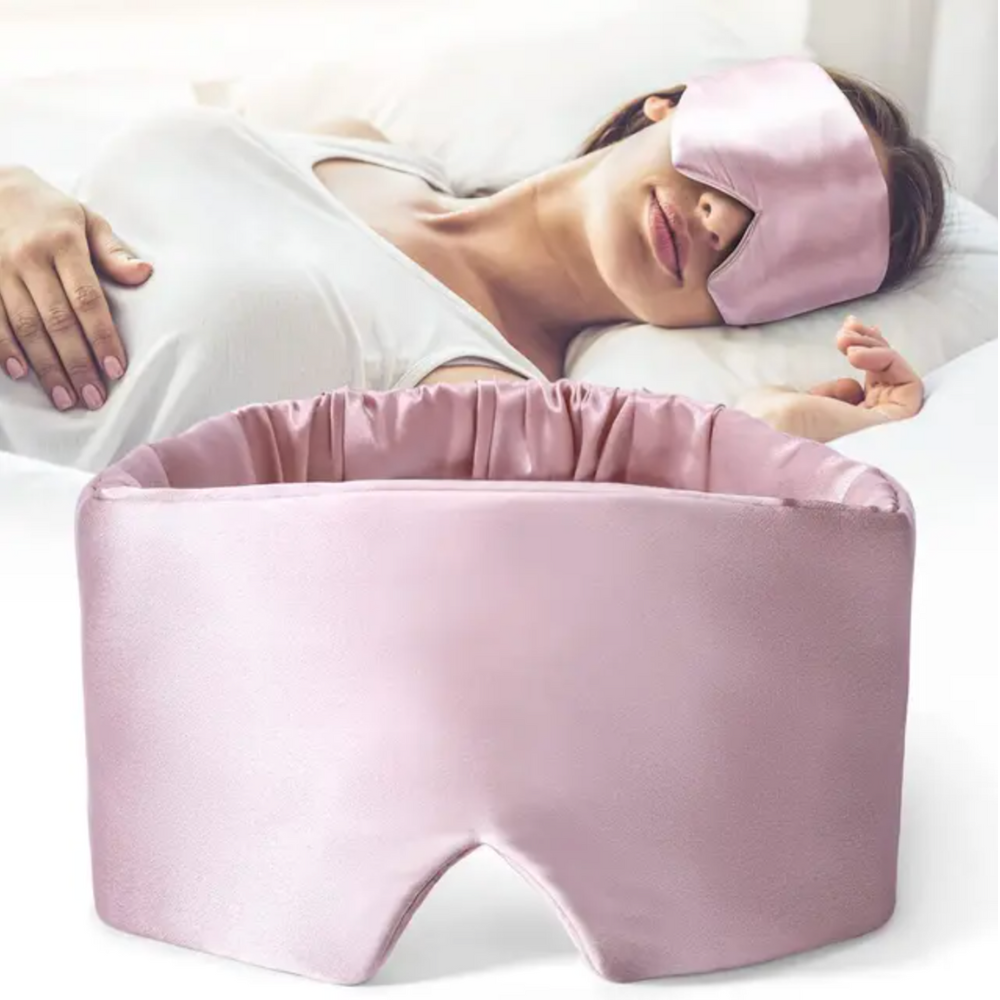 Sleep Mask Light Blocking Silk Eye Cover