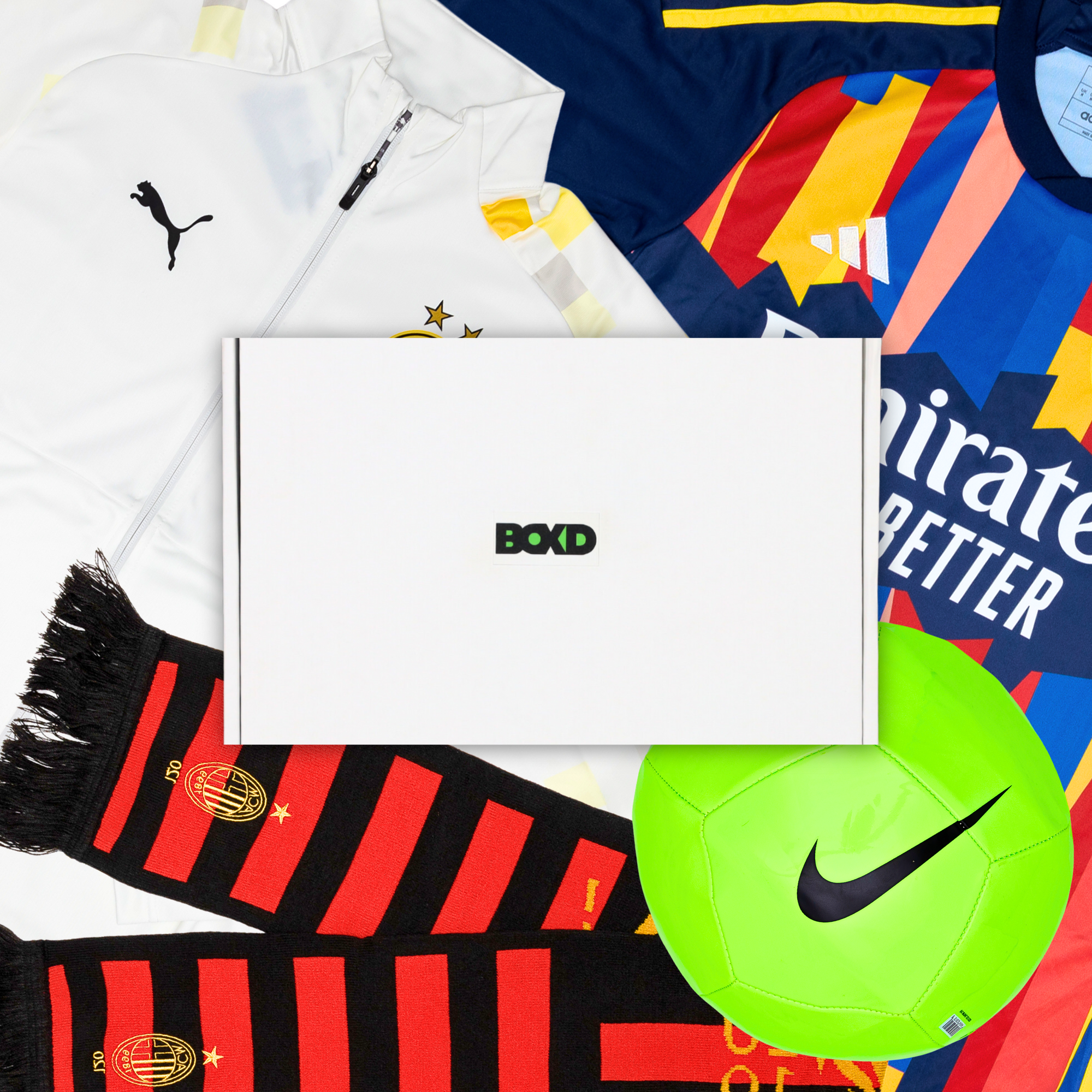 Kid's Ultimate Mystery Football Box (5 Items)