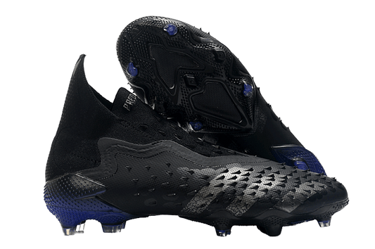 Adidas Predator Freak FG Escapelight Pack Cleats – Black and Blue for Precision and Power