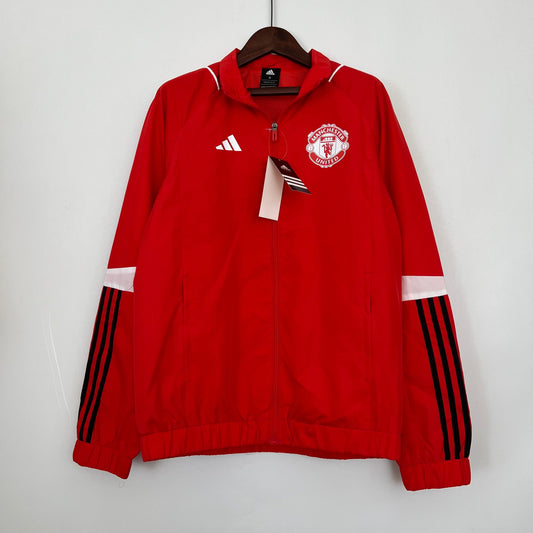 Coupe-vent Manchester United 2023 – Veste légère rouge