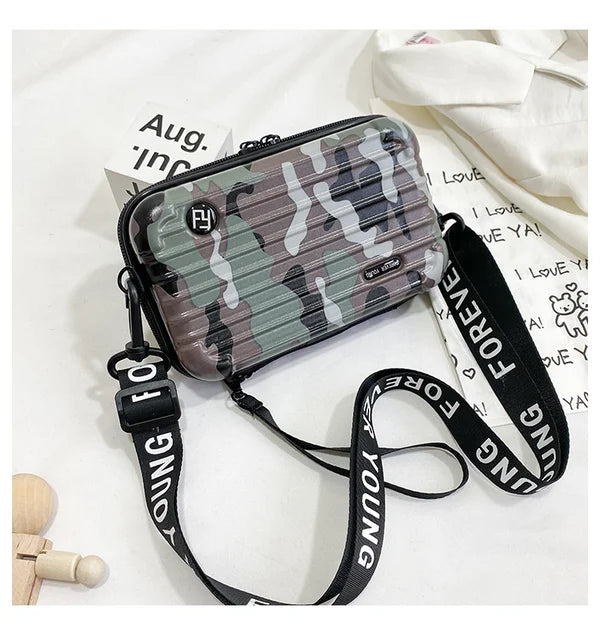 Crossbody Bag Hard Shell Compact Shoulder Case