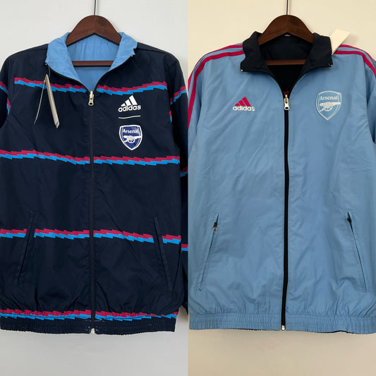 Arsenal Reversible Trench Coat – 23/24 Edition (S–XXL)