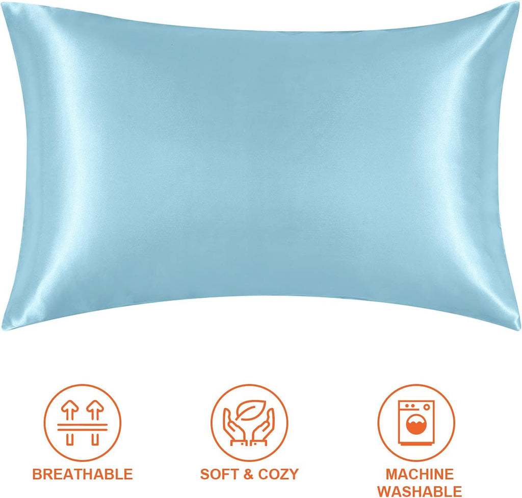 Satin Pillowcases Silky Soft Skin-Friendly Set