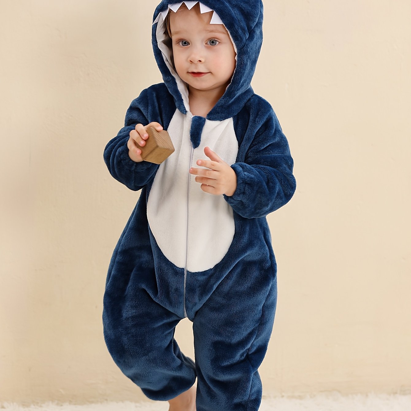 Baby Shark Jumpsuit Halloween Infant Shark Costume