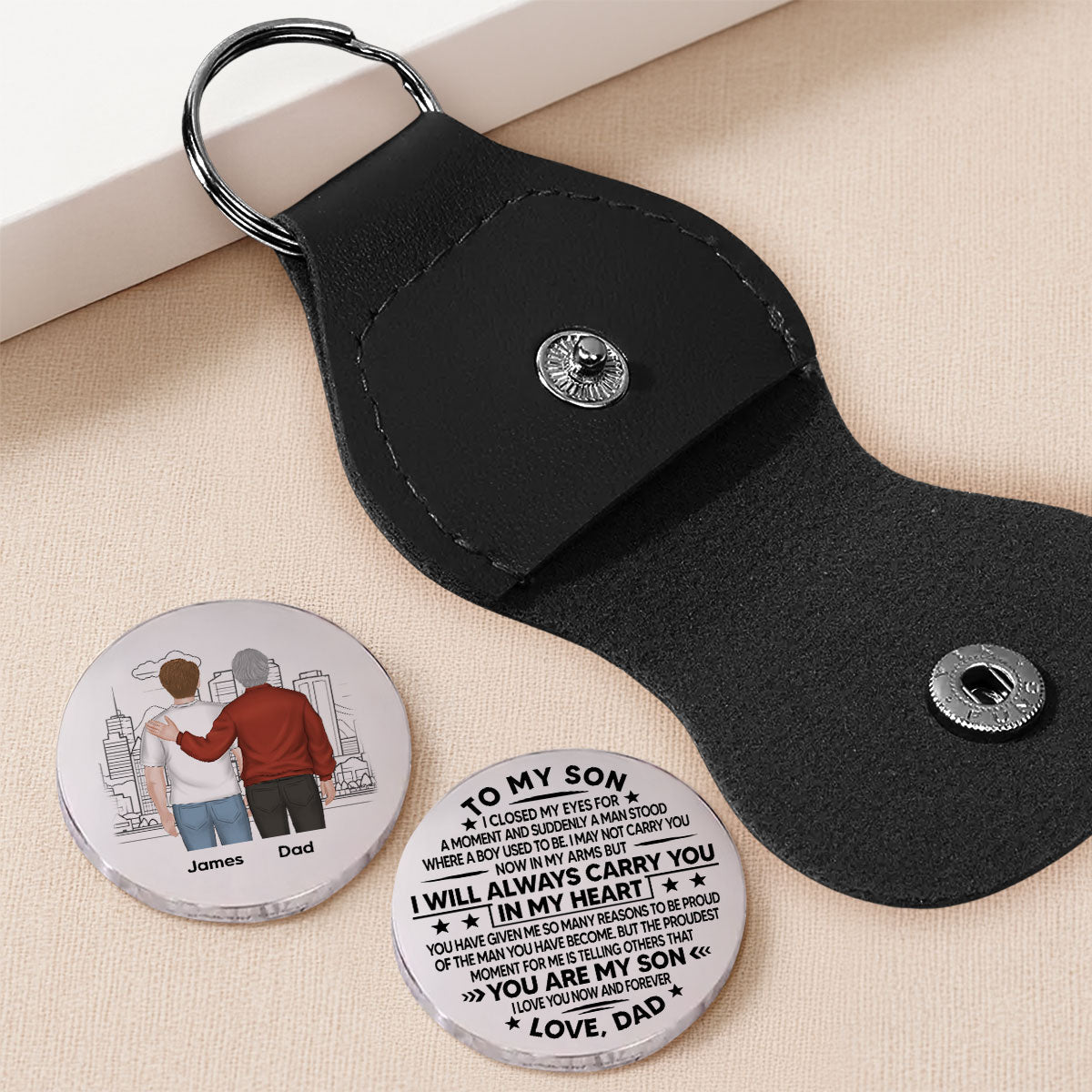 Always Here With You - Personalized Custom Pocket Hug